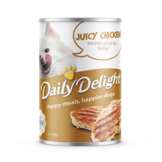 Daily Delight Energy Lift Juicy Chicken Dog Wet Food 375g