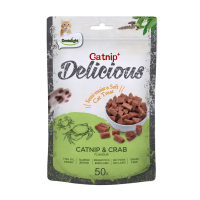 Dentalight Cat Treats Catnip & Crab 50g (3 packs)