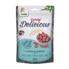 Dentalight Cat Treats Catnip & Shrimp 50g
