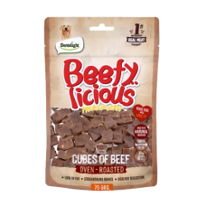 Dentalight Dog Treats Jerky Beef Cube 70g