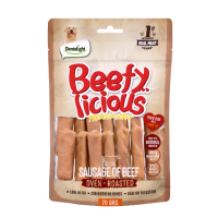 Dentalight Dog Treats Jerky Beef Sausage 70g