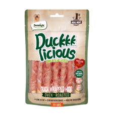 Dentalight Dog Treats Jerky Duck Wrapped Hide 70g