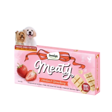 Dentalight Dog Treats Meaty Chicken with Strawberry 20g