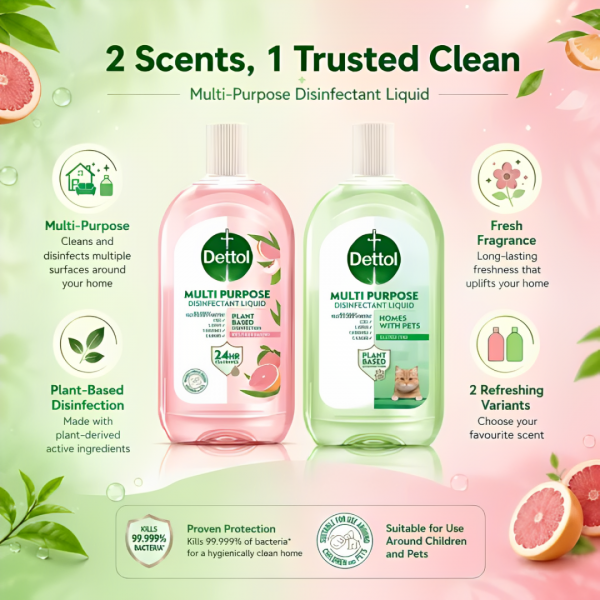 Dettol Disinfectant Liquid Tea & Citrus 1L