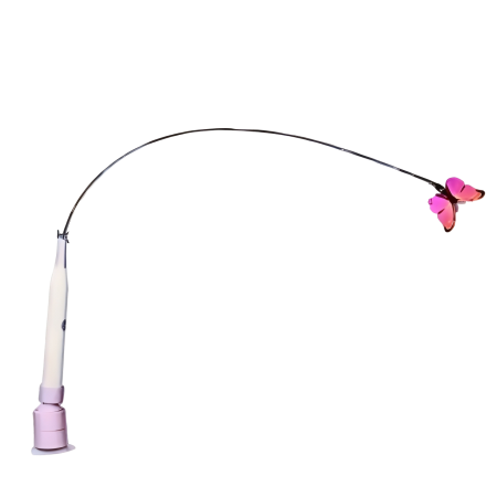 Dooee Cat Toy Rotating Electric Ball Pink