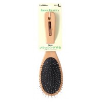 DoggyMan Pet Brush Home Beauty Wooden Tip (Large) 