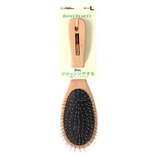 DoggyMan Pet Brush Home Beauty Wooden Tip (Large) 