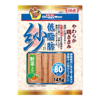 Doggyman Treat Soft Low-Fat Chicken Sticks with Vegetable 145g