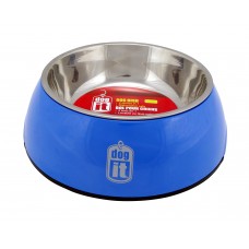 Dogit 2-In-1 Durable Bowl Medium Blue