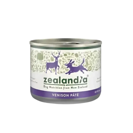 Zealandia Dog Canned Food Wild Venison 185g (6 Cans)