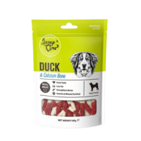 Jerky Time Dog Treat Real Duck & Calcium Bone 80g