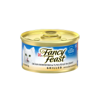 Fancy Feast Grilled Whitefish & Tuna in Gravy 85g 