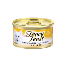 Fancy Feast Grilled Chicken & Beef  in Gravy 85g
