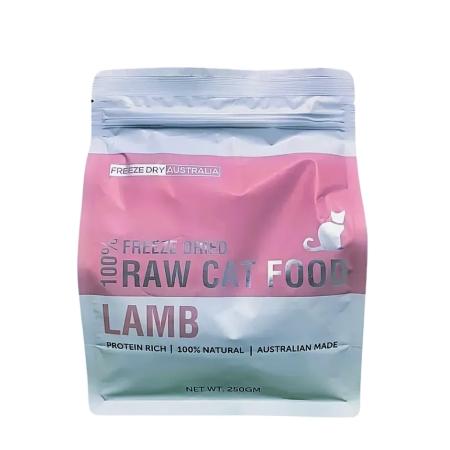 Freeze Dry Australia Raw Cat Food Lamb 250g