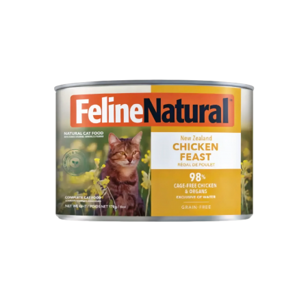Feline Natural Canned Food Chic Feast 170g
