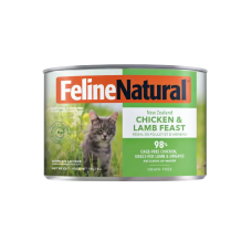 Feline Natural Canned Food Chic & Lamb Feast 170g