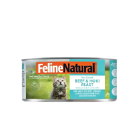 Feline Natural Canned Food Beef & Hoki Feast 85g x12 Feline Natural Canned Food Beef & Hoki Feast 85g x12