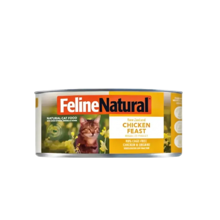 Feline Natural Canned Food Chic Feast 85g x12