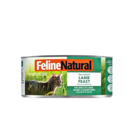 Feline Natural Canned Food Lamb Feast 85g x24