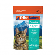 Feline Natural Pouch Beef and Hoki Feast in Water 85g
