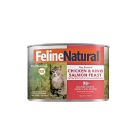 Feline Natural Canned Food Chic & Salmon Feast 170g Feline Natural Canned Food Chic & Salmon Feast 170g