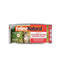 Feline Natural Canned Food Chic & Salmon Feast 85g Feline Natural Canned Food Chic & Salmon Feast 85g