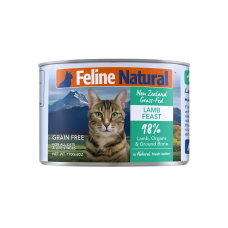 Feline Natural Canned Food Lamb Feast 170g