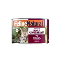 Feline Natural Canned Food Lamb & Venison Feast 170g x12 Feline Natural Canned Food Lamb & Venison Feast 170g x12