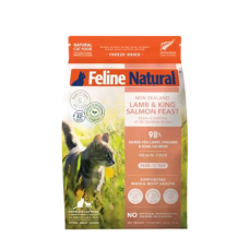 Feline Natural Freeze Dried Lamb & King Salmon Feast 320g