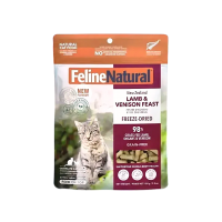 Feline Natural Freeze Dried Lamb & Venison Feast 100g Feline Natural Freeze Dried Lamb & Venison Feast 100g