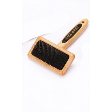 Fine Pet Deshedding Slicker Pin Brush Medium