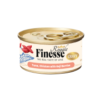 Finesse Royale Tuna & Chicken with Goji Berries Gravy 85g
