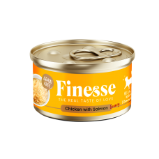 Finesse Grain-Free Chicken with Salmon in Gravy 85g 