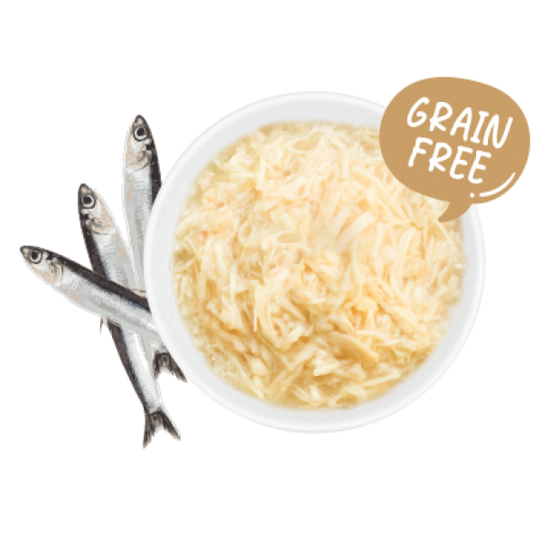 Finesse Grain-Free Chicken with Anchovies in Gravy 85g