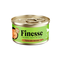 Finesse Grain-Free Tuna with Shirasu in Jelly 85g Carton (24 Cans)