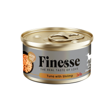 Finesse Grain-Free Tuna with Shrimp in Jelly 85g 