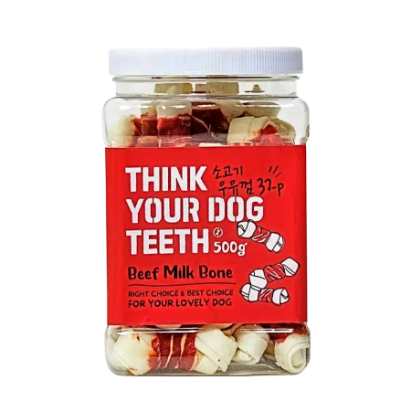 Think Your Dog Teeth Beef Milk Bone 500g