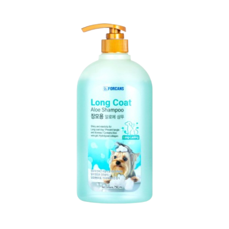 Forcans Pet Shampoo Aloe Vera Long Coat 750mL