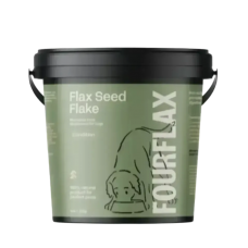FourFlax Pets Supplement Flax Seed Flake Tub 1.25kg