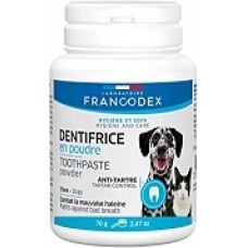 Francodex Toothpaste Powder 70g  for Dogs & Cats 