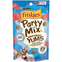 Friskies Party Mix Natural Yums Tuna 60g (3 Packs)