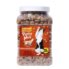 Friskies Partymix Crunch Gravy-licious Chicken & Gravy 567g