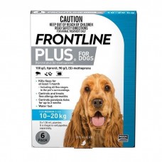 Frontline Plus Tick & Flea for Medium Dogs  (10kg - 20kg ) 6 pack