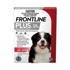 Frontline Plus Tick & Flea for Extra Large Dogs  (40kg - 60kg ) 6 pack