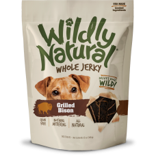 Fruitables Wildly Natural Whole Jerky Grilled Bison Dog Treat 5oz