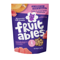 Fruitables Crunchy Tuna Flavor with Pumpkin Cat Treats 70g (3 Packs)