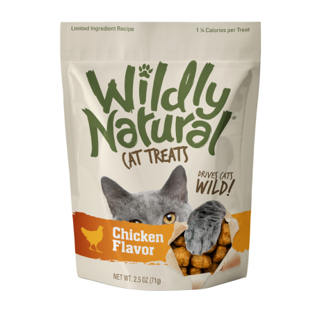 Fruitables Wildly Natural Chicken Cat Treats 71g (3 Packs)