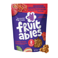 Fruitables Crispy Bacon & Apple Dog Treat 7oz (2 Packs)