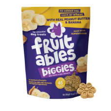 Fruitables Biggies Peanut Butter & Banana Dog Treats 16oz