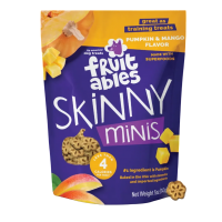 Fruitables Skinny Minis Pumpkin & Mango Dog Treat 5oz (2 Packs)